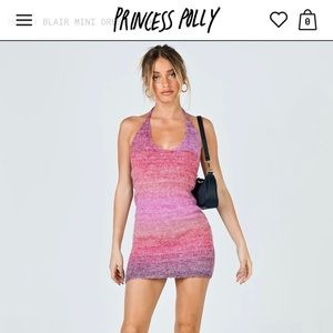 Princess Polly Blair mini dress in pink